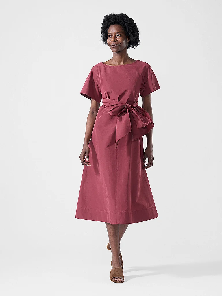 Max Mara Wkdpioppo Midi Dress Dark Red 38 2